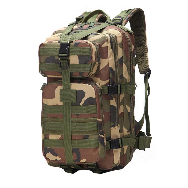 Рюкзак AOKALI Outdoor A10 35L Camouflage Green военная сумка