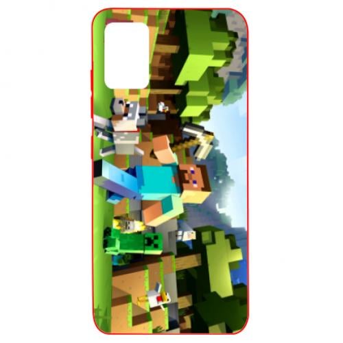 Чехол для Samsung A51 Minecraft