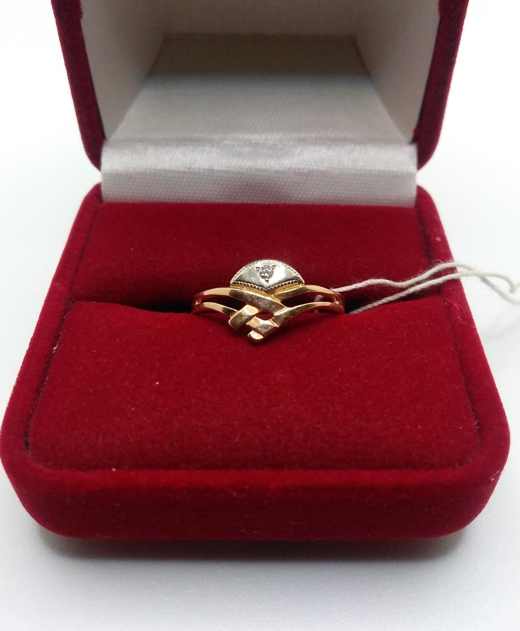 Кольцо золото 585° 1,78 г р. 16,5 (512855) Кольцо золото 585° 1,78 г р. 16,5 (512855)