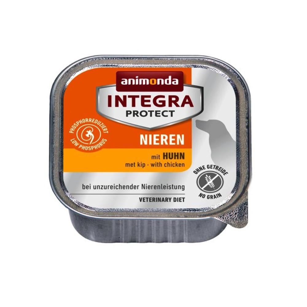 Корм ветеринарный влажный Integra Protect Renal with Chicken для собак при болезнях почек моно курица 150 г (4017721864008) Корм ветеринарный влажный Integra Protect Renal with Chicken для собак при болезнях почек моно курица 150 г (4017721864008)