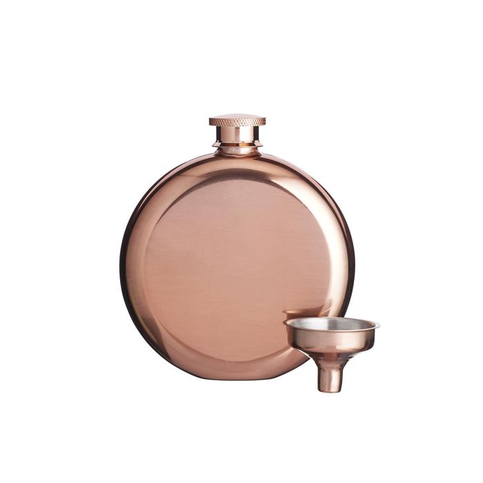 Фляга с воронкой Kitchen Craft BAR CRAFT 140 мл (BCMINIHIPCOP)