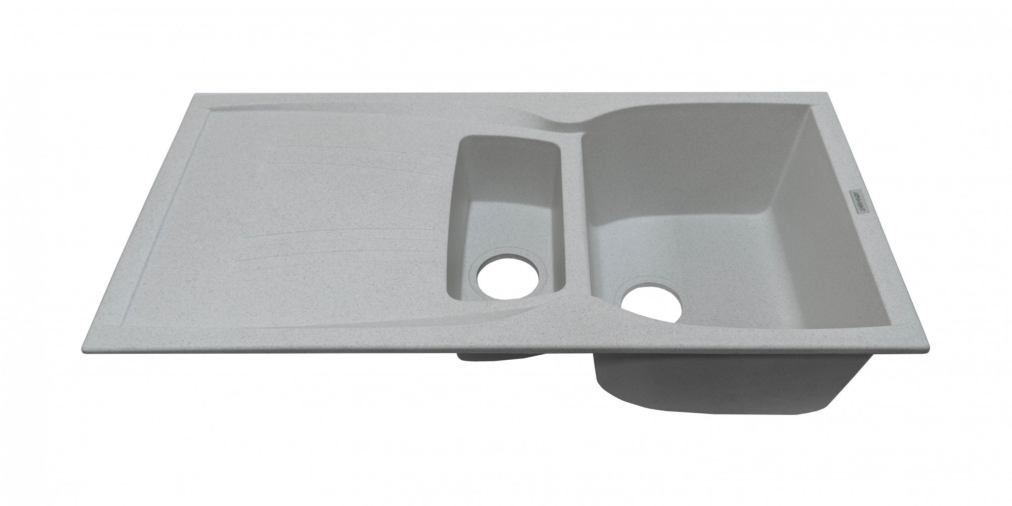 Мийка для кухні Adamant New Line Plus (old stone-10) 98х50х23,5 см - фото 3
