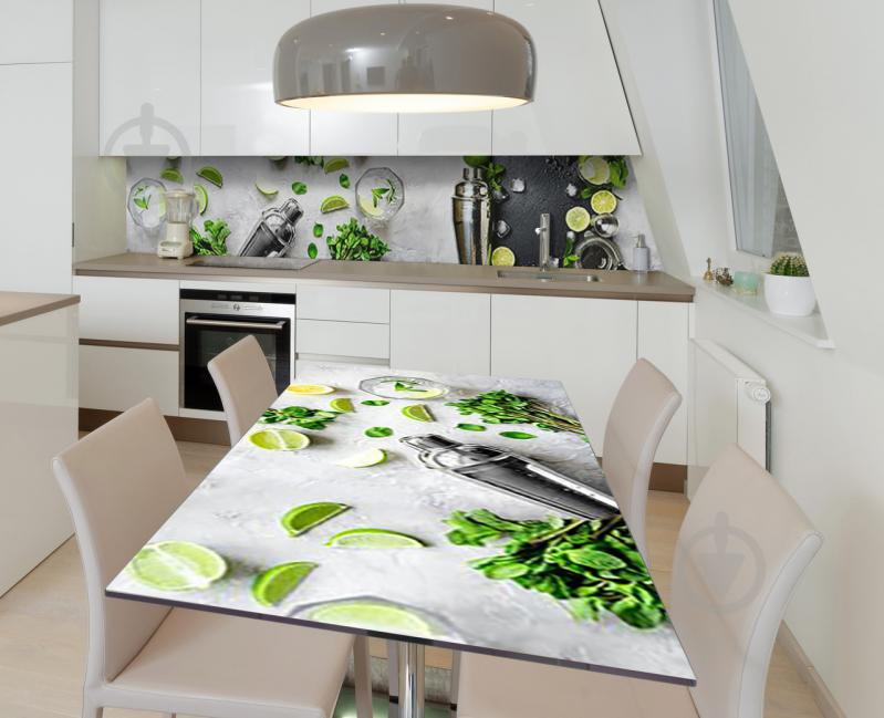 Наклейка 3Д виниловая на стол Zatarga «Свежесть мохито» 650х1200 мм (Z184188/1st) Наклейка 3Д виниловая на стол Zatarga «Свежесть мохито» 650х1200 мм (Z184188/1st)