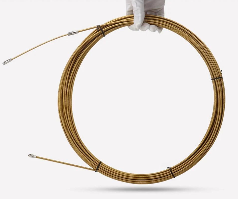 Протяжка спиральная металлическая Tactix d 4 мм х 20 м для кабеля (MET.WIRE4-20) - фото 4 Протяжка спиральная металлическая Tactix d 4 мм х 20 м для кабеля (MET.WIRE4-20) - фото 4