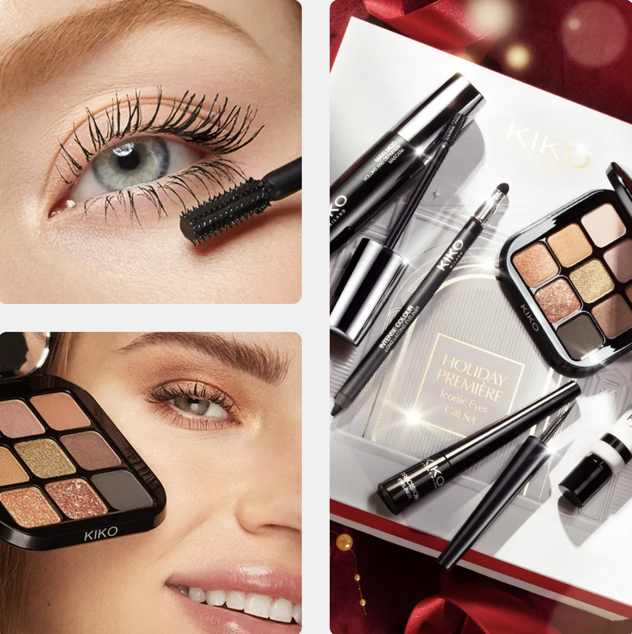 Подарунковий набір Kiko Milano Holiday Première Iconic Eyes Gift Set - фото 3