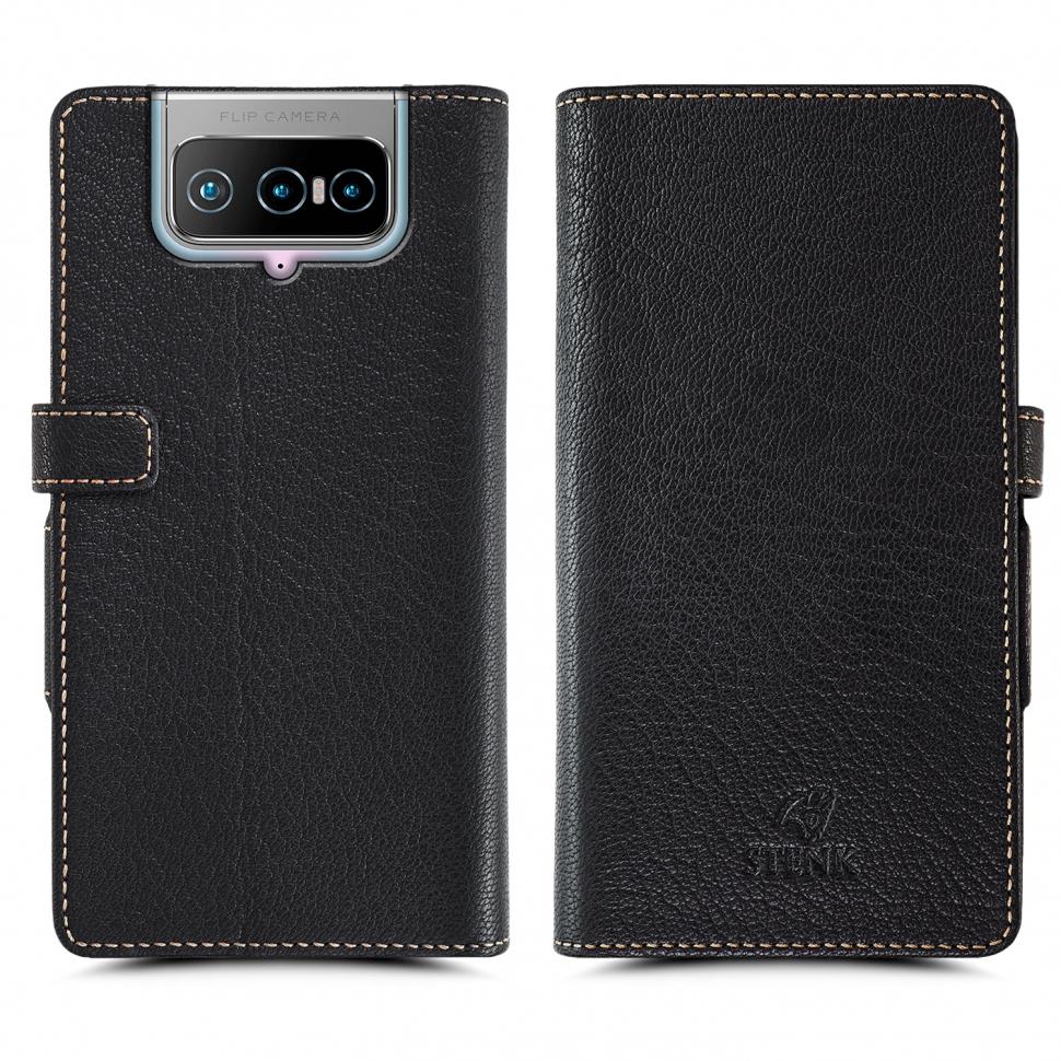 Чехол книжка Stenk Wallet для ASUS Zenfone 7 Pro (ZS671KS) Черный (67630) Чехол книжка Stenk Wallet для ASUS Zenfone 7 Pro (ZS671KS) Черный (67630)