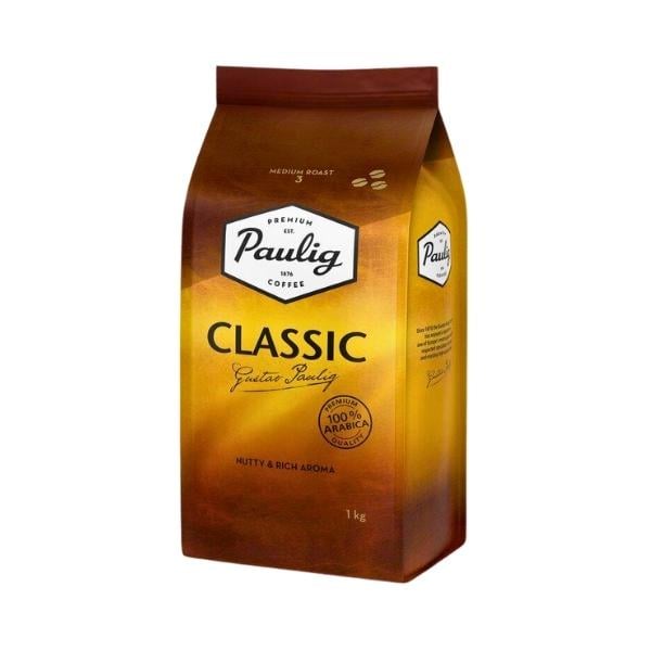 Кава в зернах Paulig Classic 1 кг ящик 4 кг (optP11891)