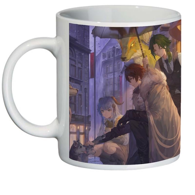 Кружка с принтом Геншин Genshin impact (GI 0030)