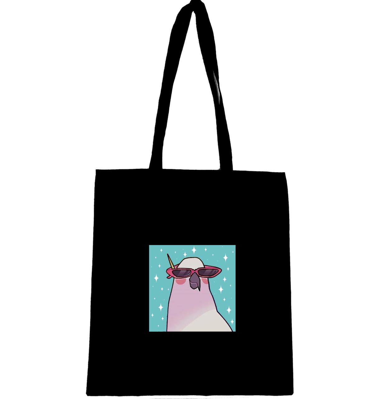 Эко-сумка с рисунком Крутой попугай в очках (797) Эко-сумка с рисунком Крутой попугай в очках (797)
