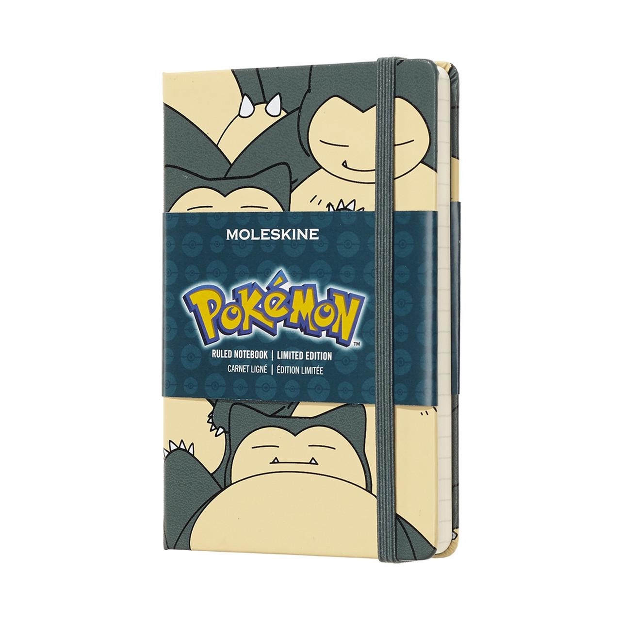 Блокнот Moleskine Limited Pokemon карманный 9х14 см 192 страницы в линейку снорлакс (8058341716823)