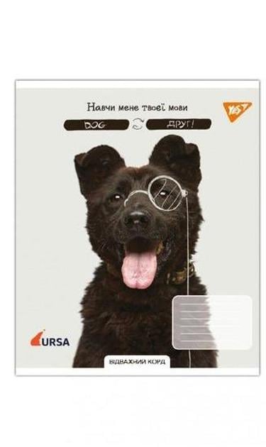 Зошит учнівський загальний YES Тварини URSA 2025 А5/48 лін. (768262)