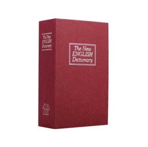 Книга-сейф на ключ Англійський словник металевий 180х115х55 мм (284847)