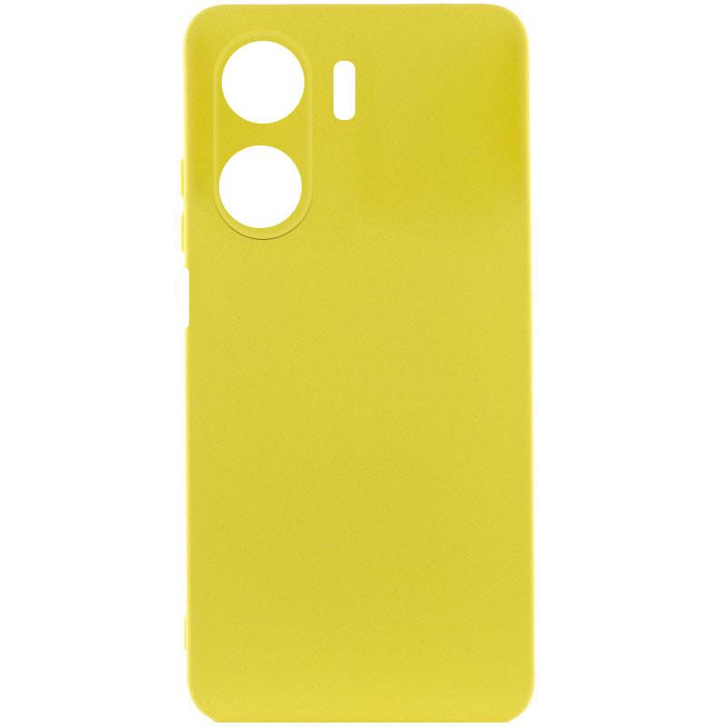 Противоударный чехол Silicone Cover Lakshmi Full Camera (AAA) для Xiaomi Redmi 13C / Poco C65 Желтый / YELLOW