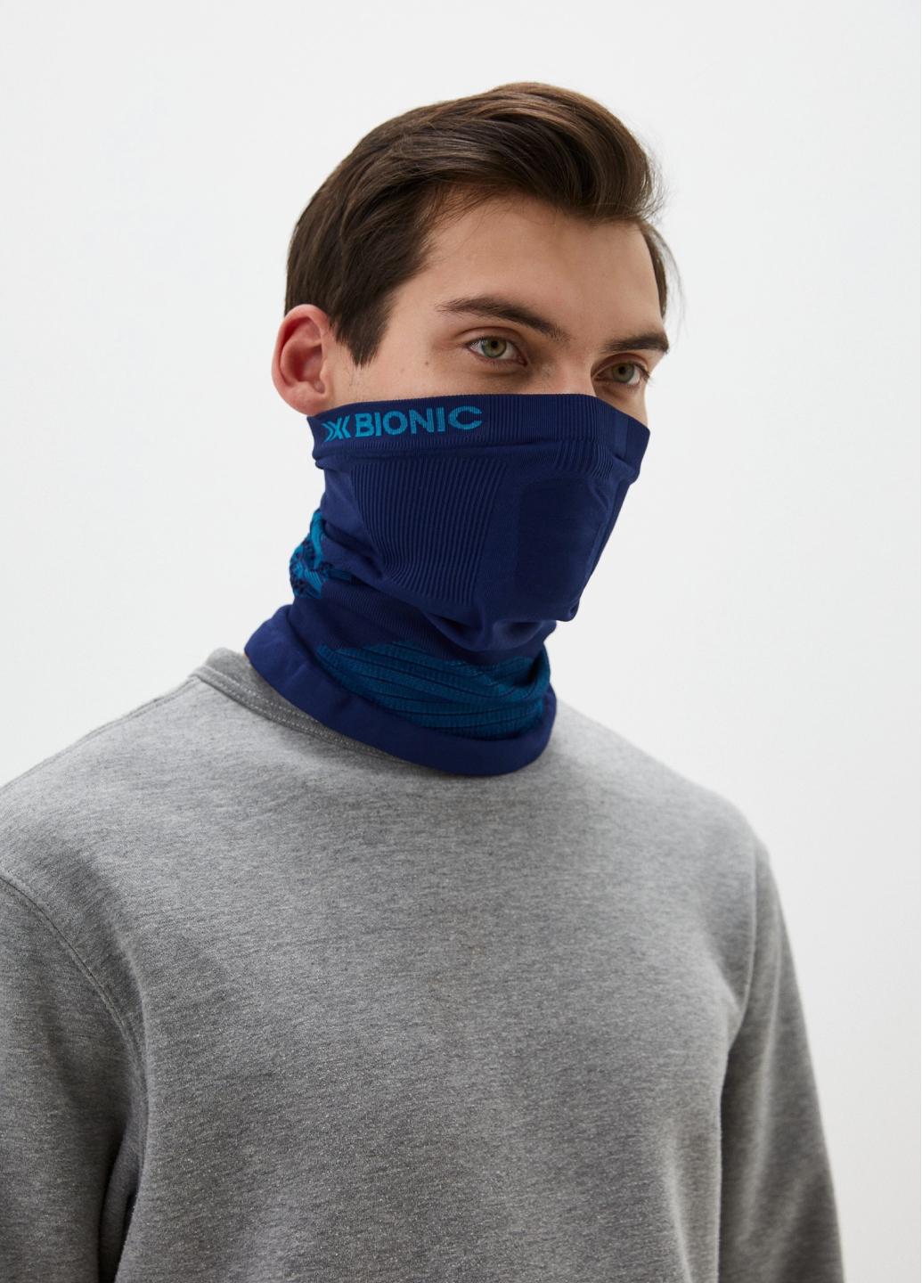 Бафф X-Bionic Neckwarmer ND-YA27W19U-A234 L/XL Navy Blue - фото 2 Бафф X-Bionic Neckwarmer ND-YA27W19U-A234 L/XL Navy Blue - фото 2