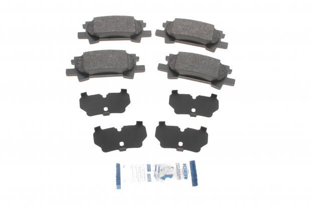 Колодки тормозные задние ICER для Toyota Highlander/Kluger 00-10/Lexus RX II 03-08 (181751)