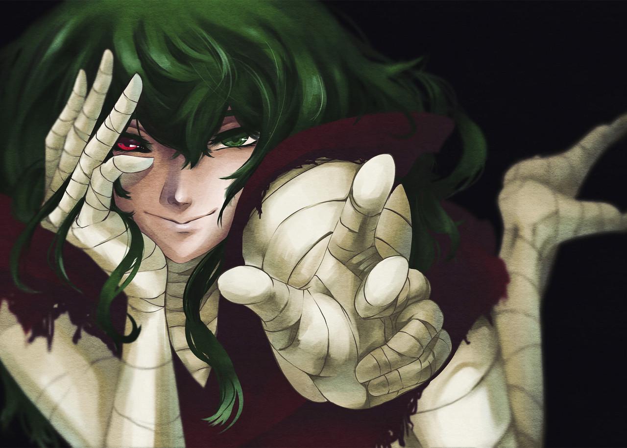 Картина постер Gee! Tokyo Ghoul Токийский гуль Йошимура 60x40 см TG 09.094