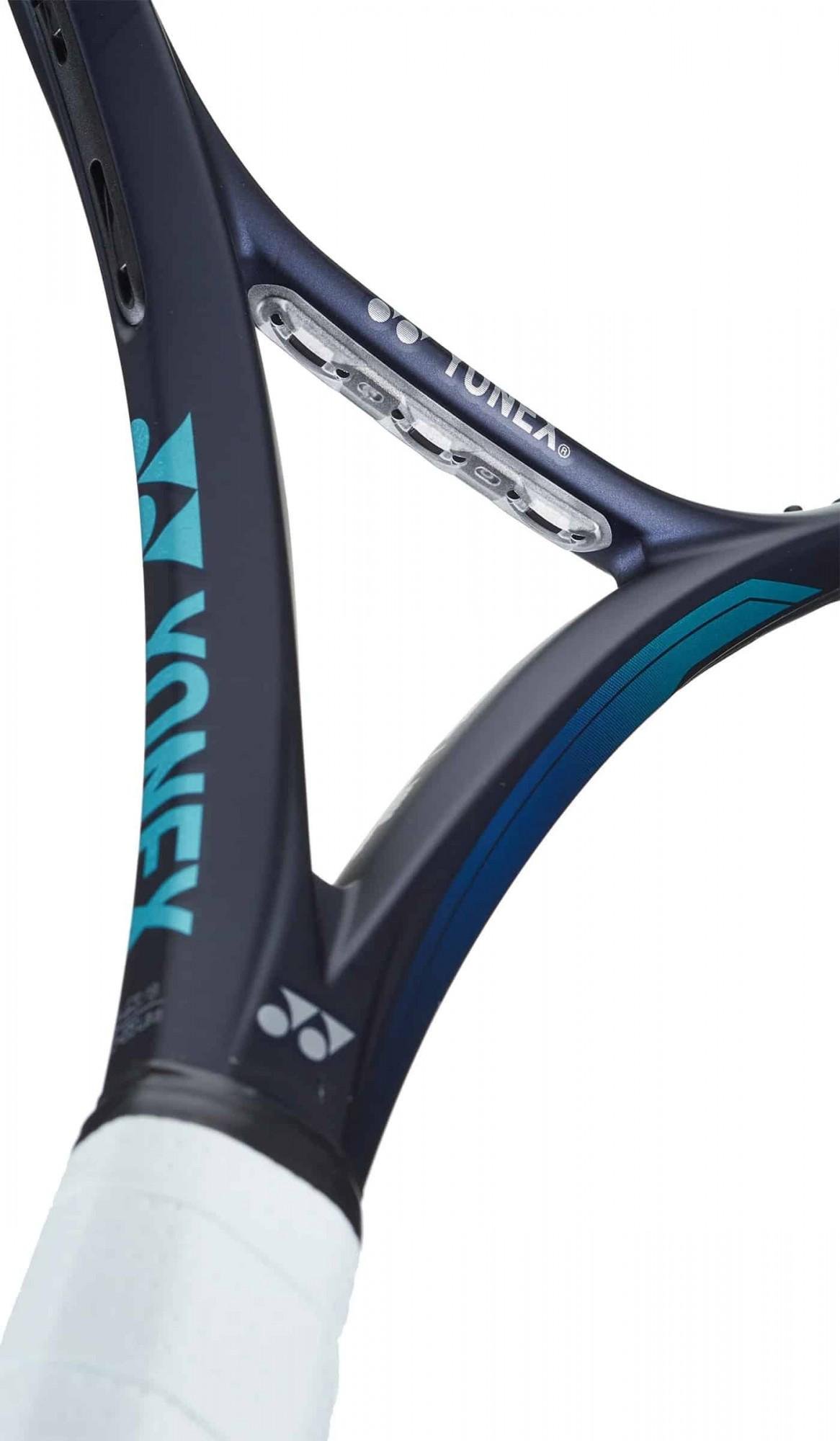 Ракетка Yonex Ezone 100L 285 г Sky Blue (Gr3 07EZ100LSBL) - фото 4