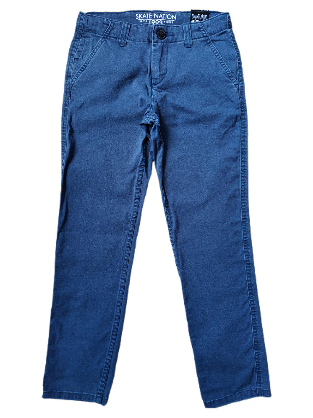 Штаны чинос C&A для мальчика 134 размер Синий (434101)