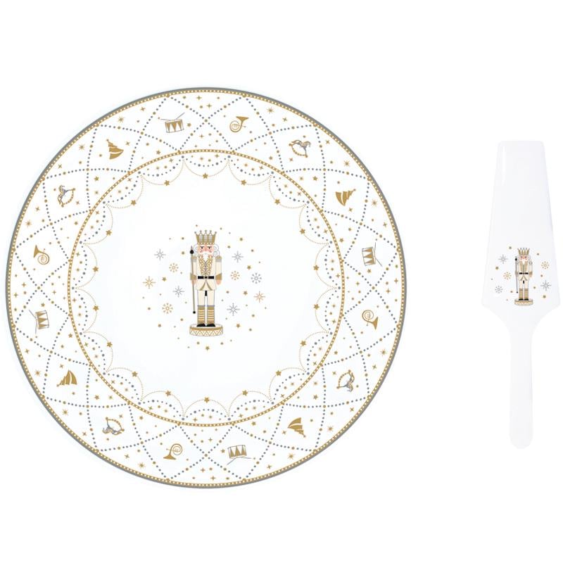 Блюдо для торта Easy Life Easy Life Royal Nutcracker с лопаткой 32 см (111004399)