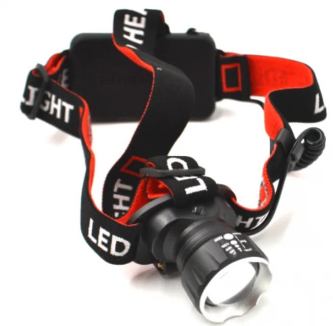 Фонарь X-Balog BL T20 P90 налобный Черный (iz12505)