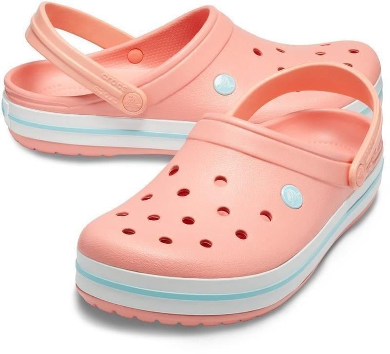 Сабо дитячі Crocs Crocband р. 33/34 Melon/Ice Blue Clog (18788) Сабо дитячі Crocs Crocband р. 33/34 Melon/Ice Blue Clog (18788)