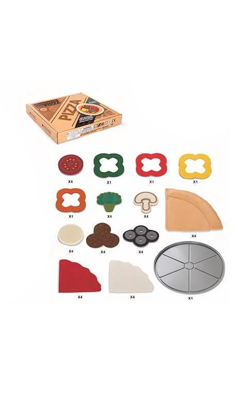 Дитячий ігровий набір продуктів Star Toys XG3-22 Піца в коробці (46297)