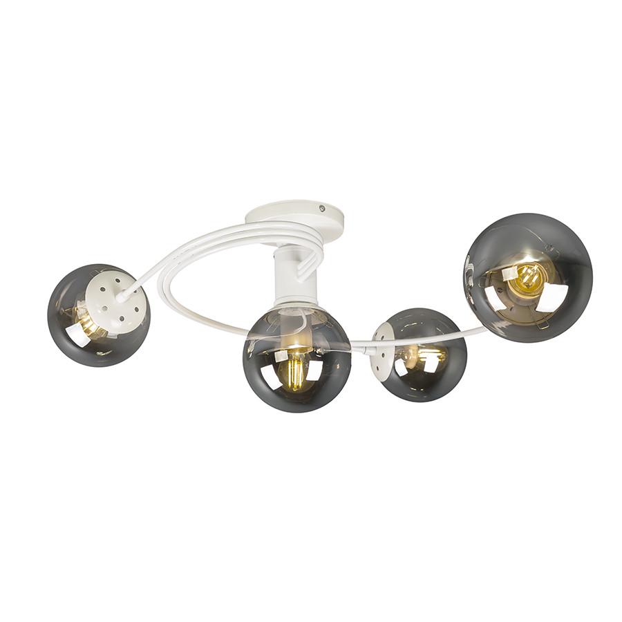 Люстра 761LX04-4 WH+BK Белый/Черный (LVS3051) - фото 2