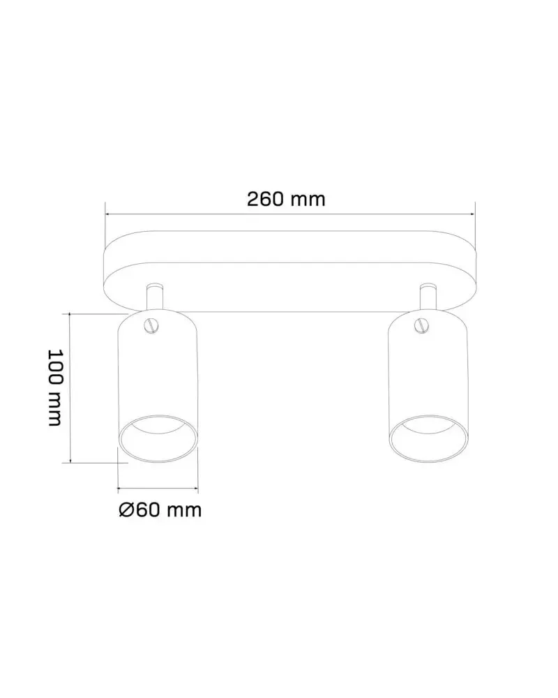 Спот Polux 328311 Smoky - фото 3