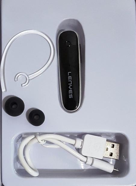 Гарнітура моно Lenyes Bluetooth Чорний (A19)