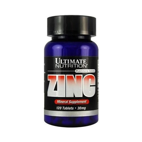 Микроэлемент Цинк для спорта Ultimate Nutrition Zinc 30 мг 120 Tabs