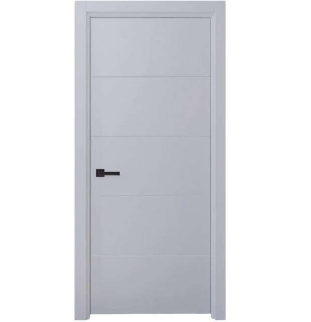 Двери City Харьков крашеные 2000х600 мм RAL 7047 (60708)