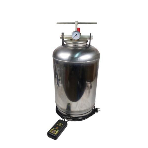 Автоклав винтовой электрический из нержавеющей стали ЛАН 36 л 24 банки/0,5 л (Ав-24НВЭ)