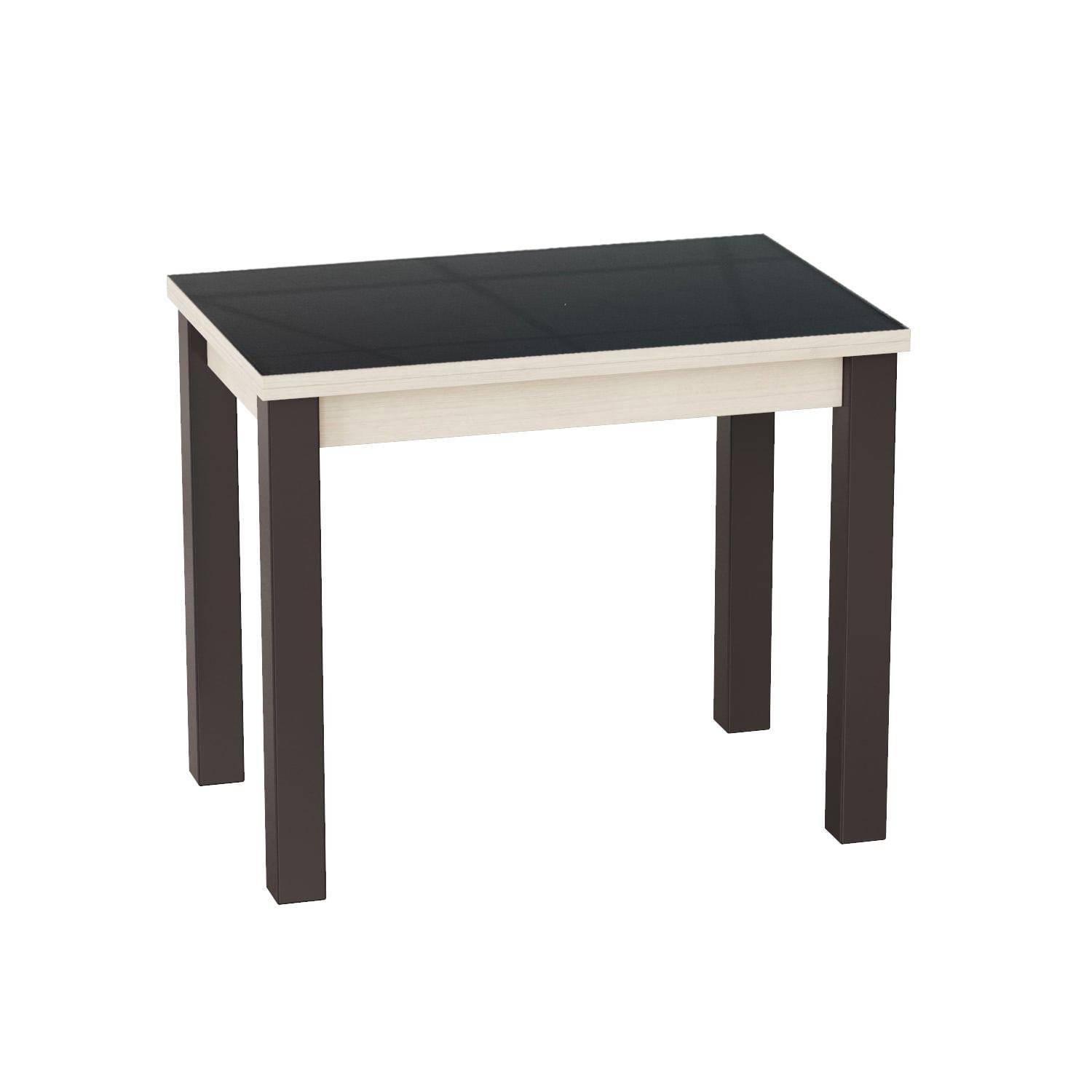 Обеденный стол-трансформер Dinner Glass 900x750x600 мм Гикори Рокфорд светлый/Графитовое стекло (GATB16060600202) Обеденный стол-трансформер Dinner Glass 900x750x600 мм Гикори Рокфорд светлый/Графитовое стекло (GATB16060600202)