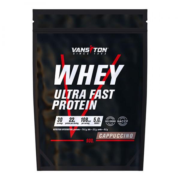Протеин Vansiton Ultra Protein 900 г Капучино