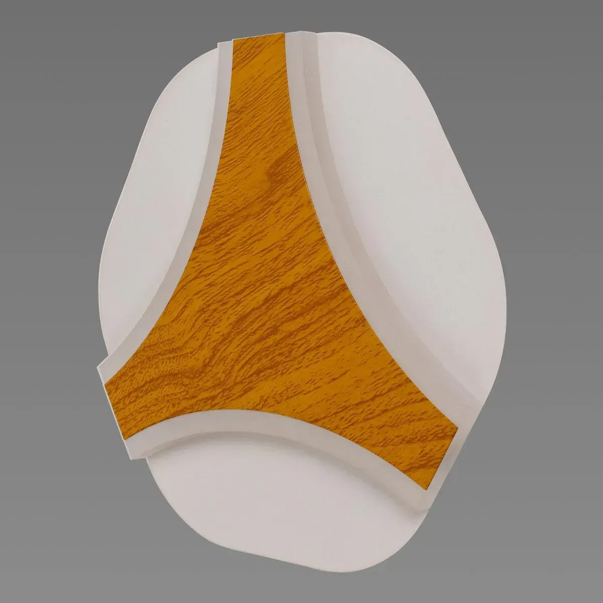 Бра настінне світлодіодне Sirius з дерев'яними елементами 3000K IP20 8927-1 200х185х40 wh 9W Білий (28686509)