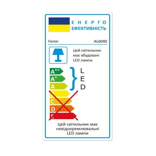 Світильник світлодіодний Feron AL6040 ART 72 Вт 3000/4100/6500K (40145) - фото 7