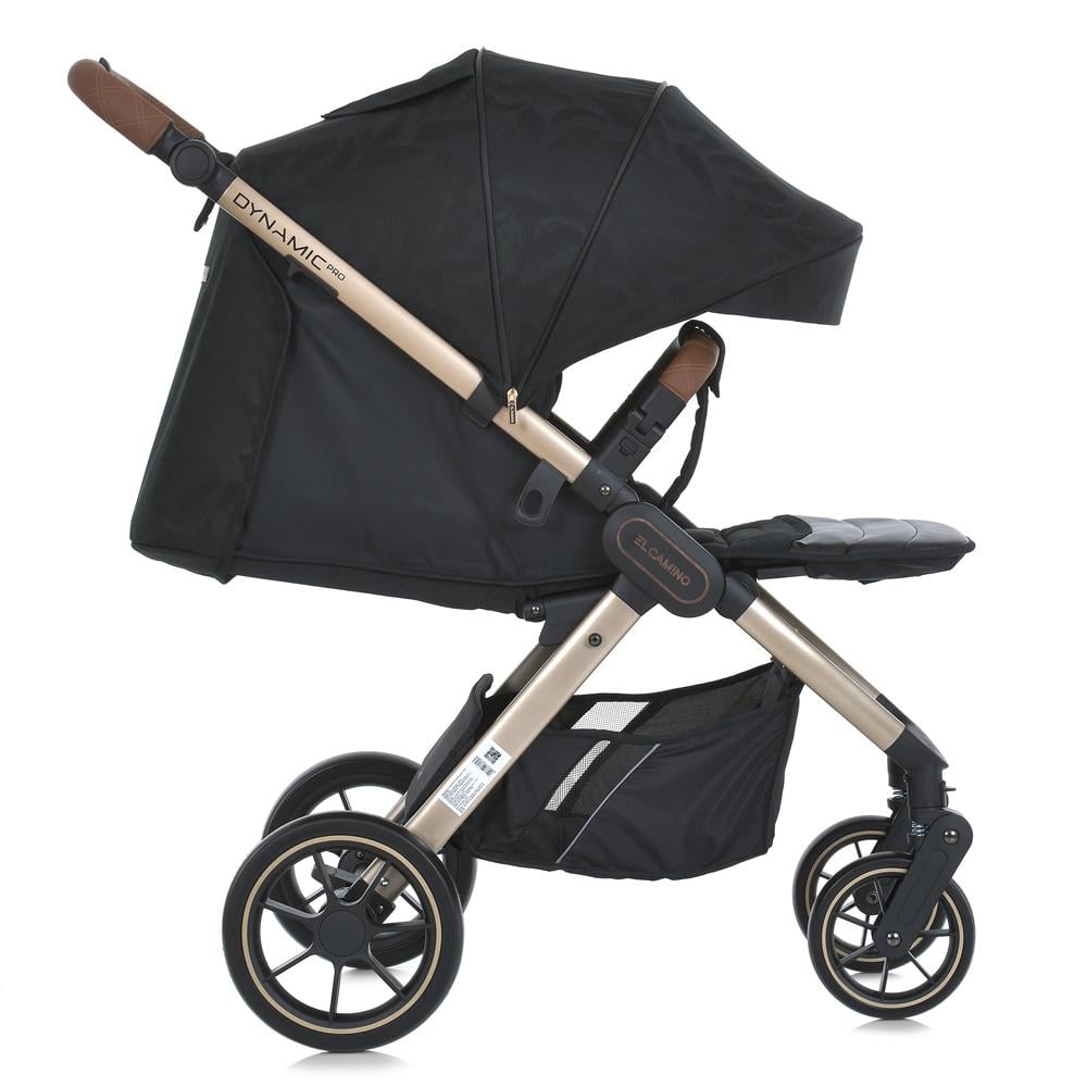 Коляска дитяча El Camino ME 1053G-2 DYNAMIC PRO Special Black - фото 3