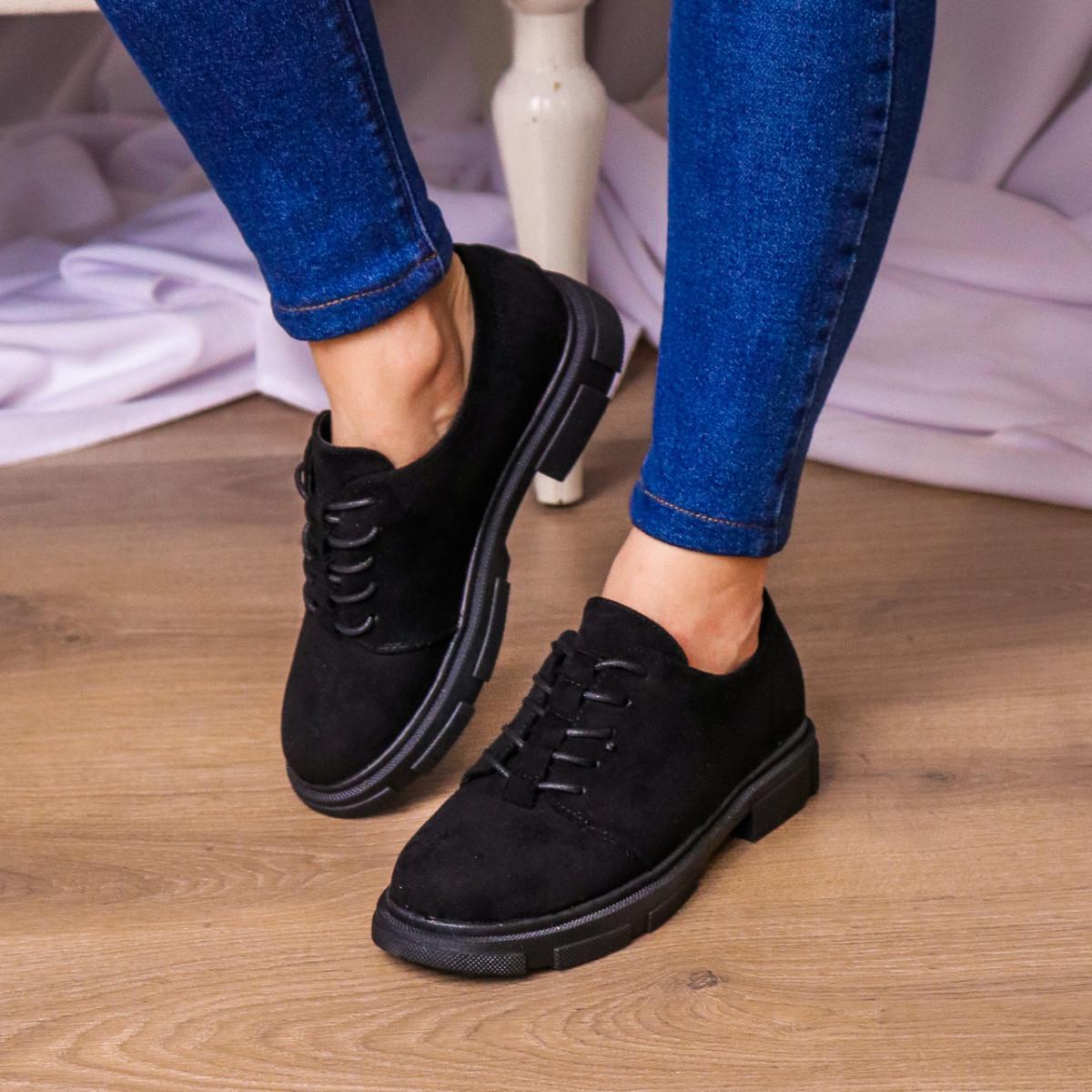 Туфли женские Fashion р. 36 23,5 см Черный (3269)