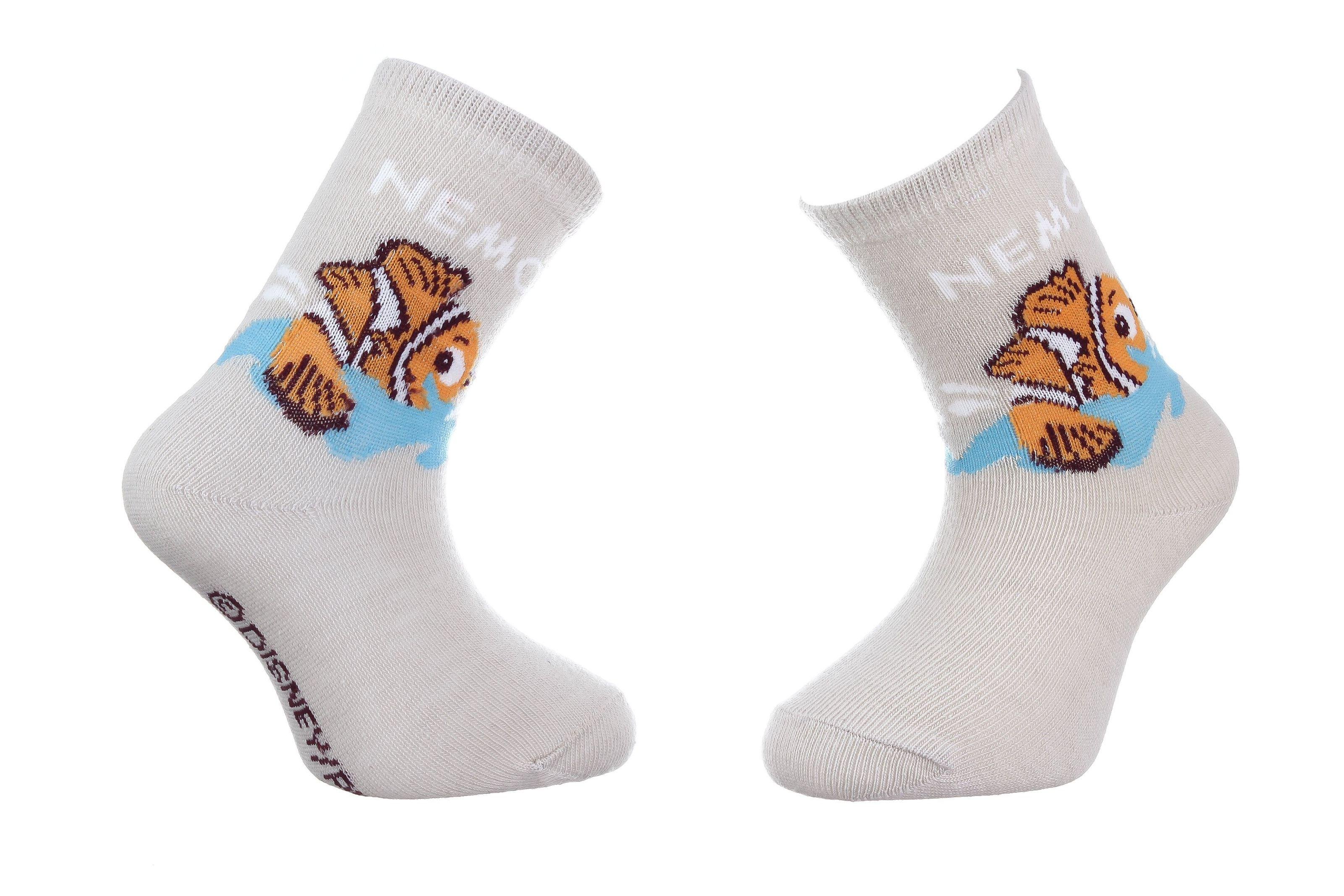 Носки Disney Nemo-Baby Boy Nemo Writing р. 19-22 light Gray (43847651-8) Носки Disney Nemo-Baby Boy Nemo Writing р. 19-22 light Gray (43847651-8)