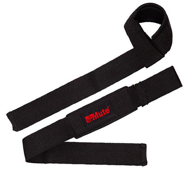 Лямки для тяги MUTE 9153-1 2 шт. Черный - фото 1