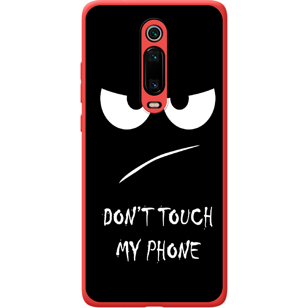 Чохол BoxFace Xiaomi Mi 9T / Mi 9T Pro Don't Touch my Phone Червоний силікон (37376-up535-43048)