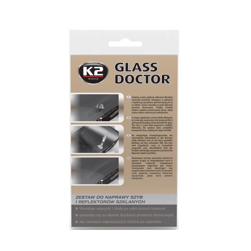 Клей для ремонта ветрового стекла K2 Glass Doctor 0,8 мл Прозрачный