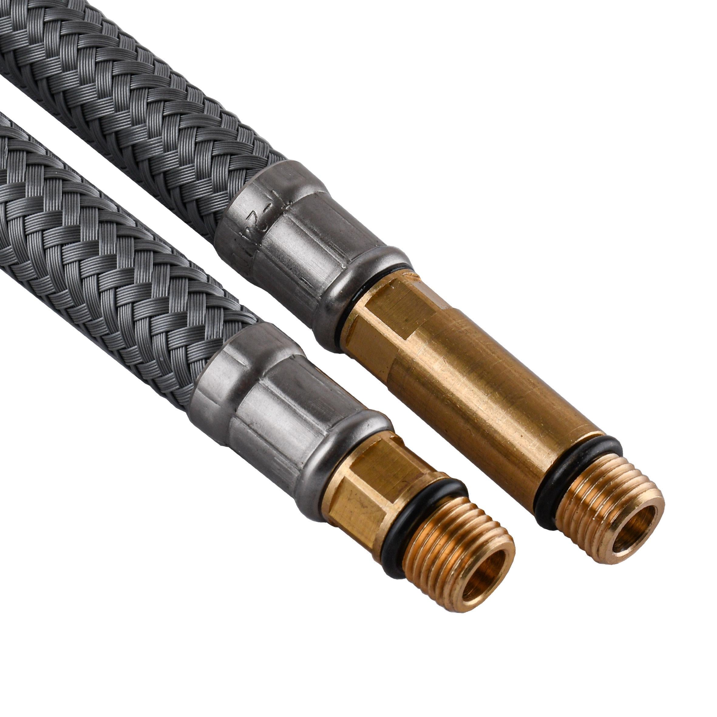 Шланг для смесителя TUCAI М10х1/2″ 0,8 м антикоррозия TAQ GRIF AСB 206222 пара (000014107)
