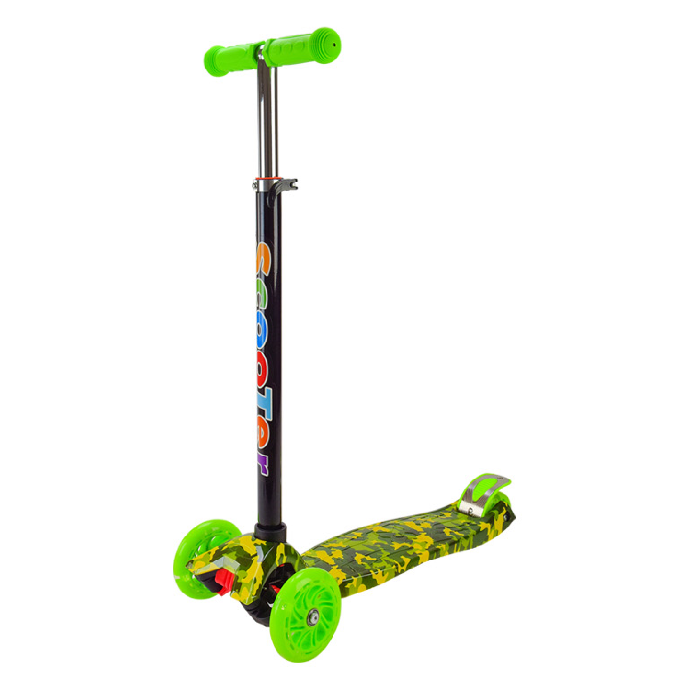 Самокат триколісний SC2402 Зелений