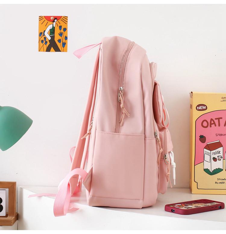 Школьный рюкзак для девочки 4в1 Розовый (SG5575-3) - фото 3