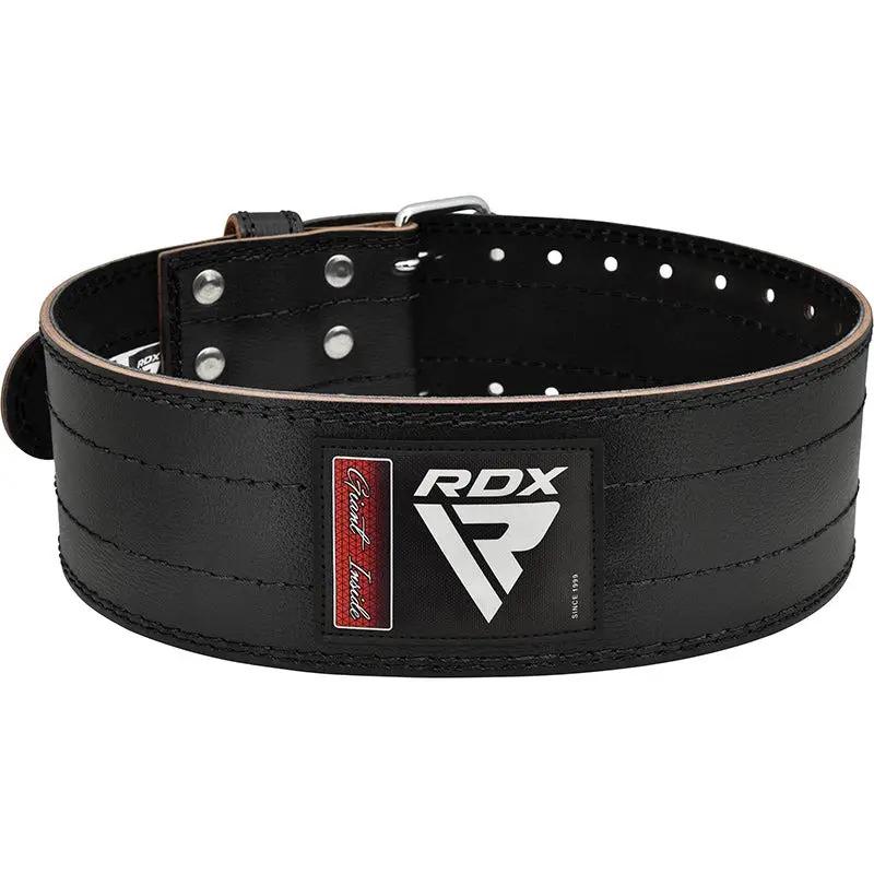 Пояс для пауерліфтингу RDX RD1 шкіряний XL Black