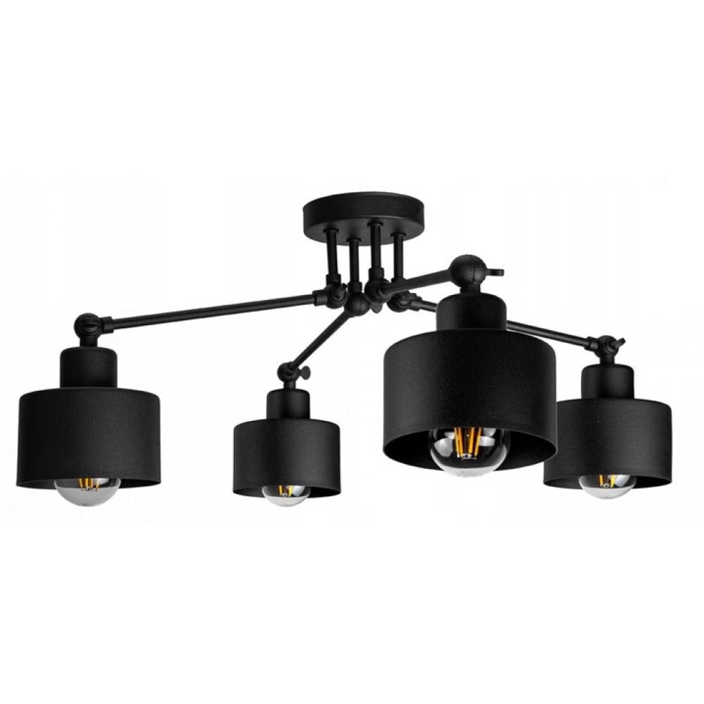 Светильник потолочный Klimer 4 Black (PL-0002854 M/BLACK)