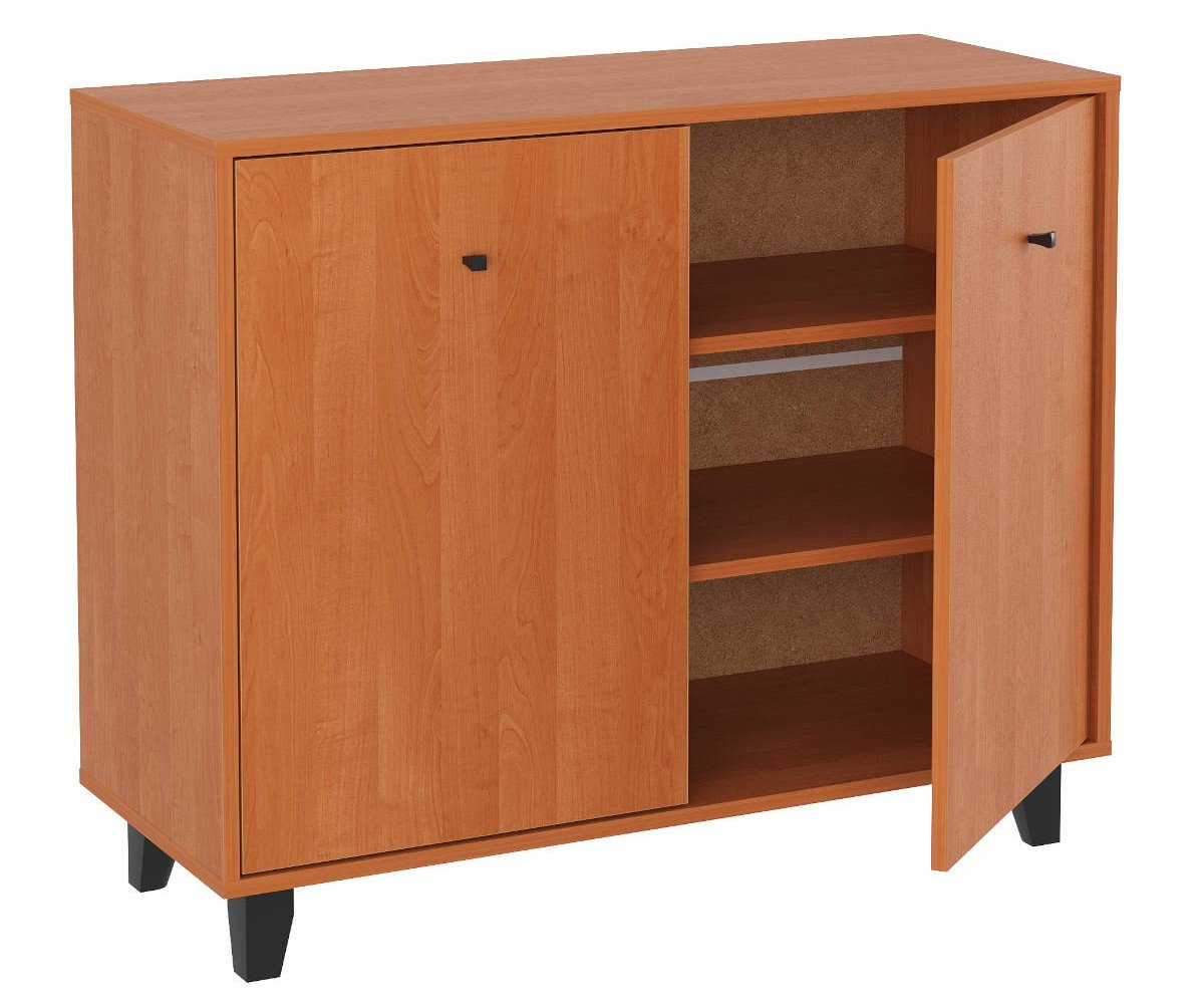 Комод с дверками Компанит Комод-20 100х40х82 см Ольха (15331) Комод с дверками Компанит Комод-20 100х40х82 см Ольха (15331)