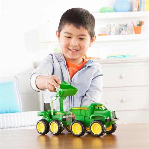 Игрушки для песка John Deere Kids Трактор и самосвал 2 шт. (35874) - фото 8