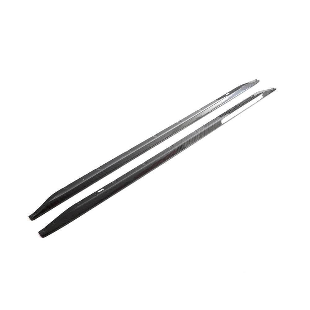 Накладки на пороги DDCarbon V3 для G80/BMW 3 G20/21 2018- гг. натуральный карбон (137178)